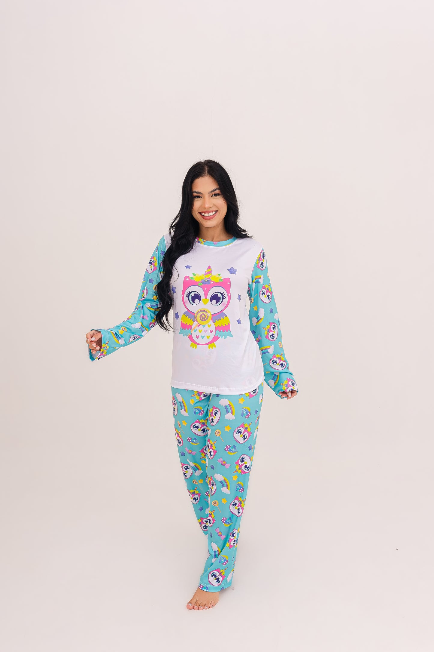 Adulto Feminino Longo | Corujinha Candy