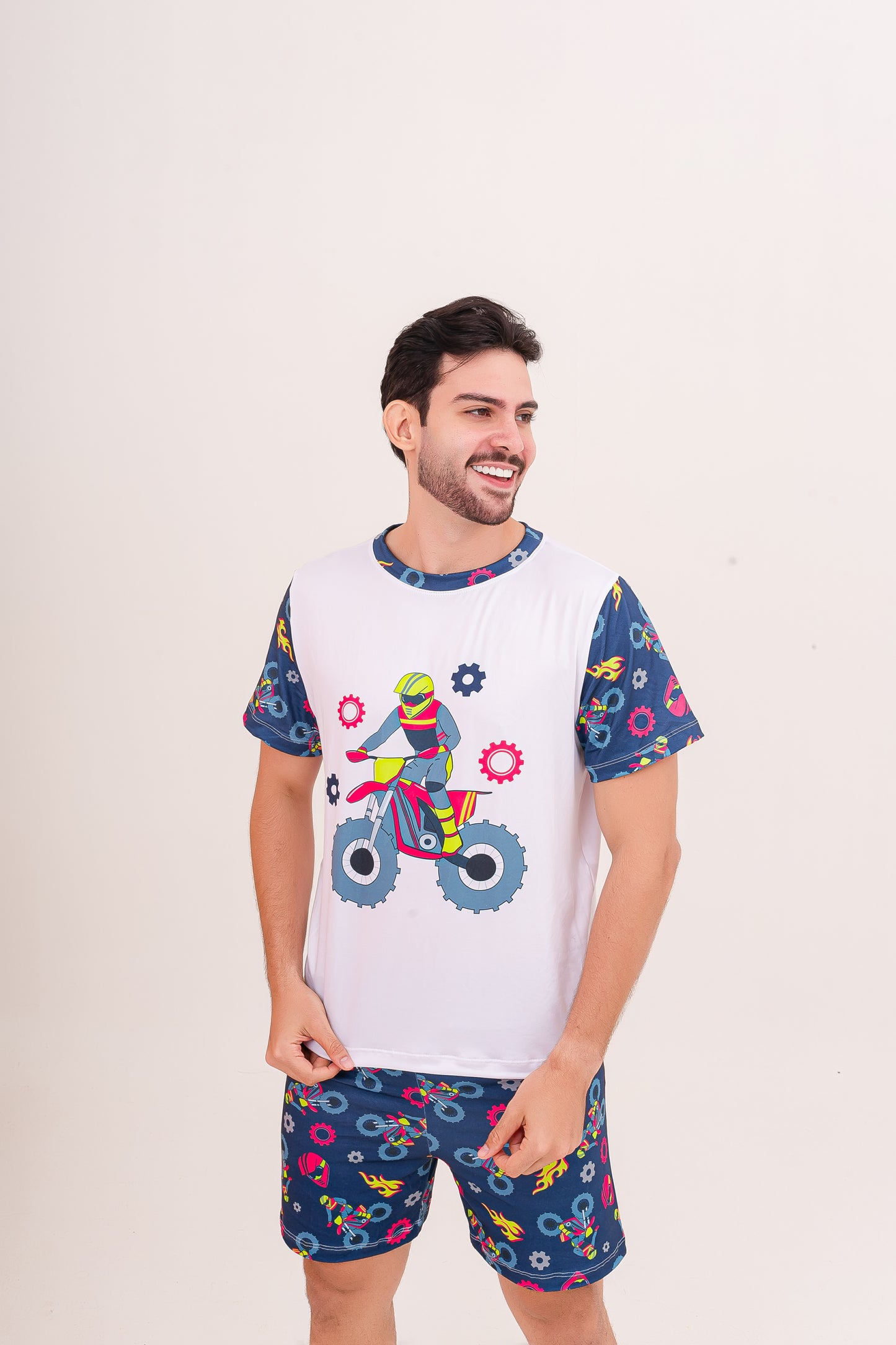 Adulto Masculino Curto | Motocross