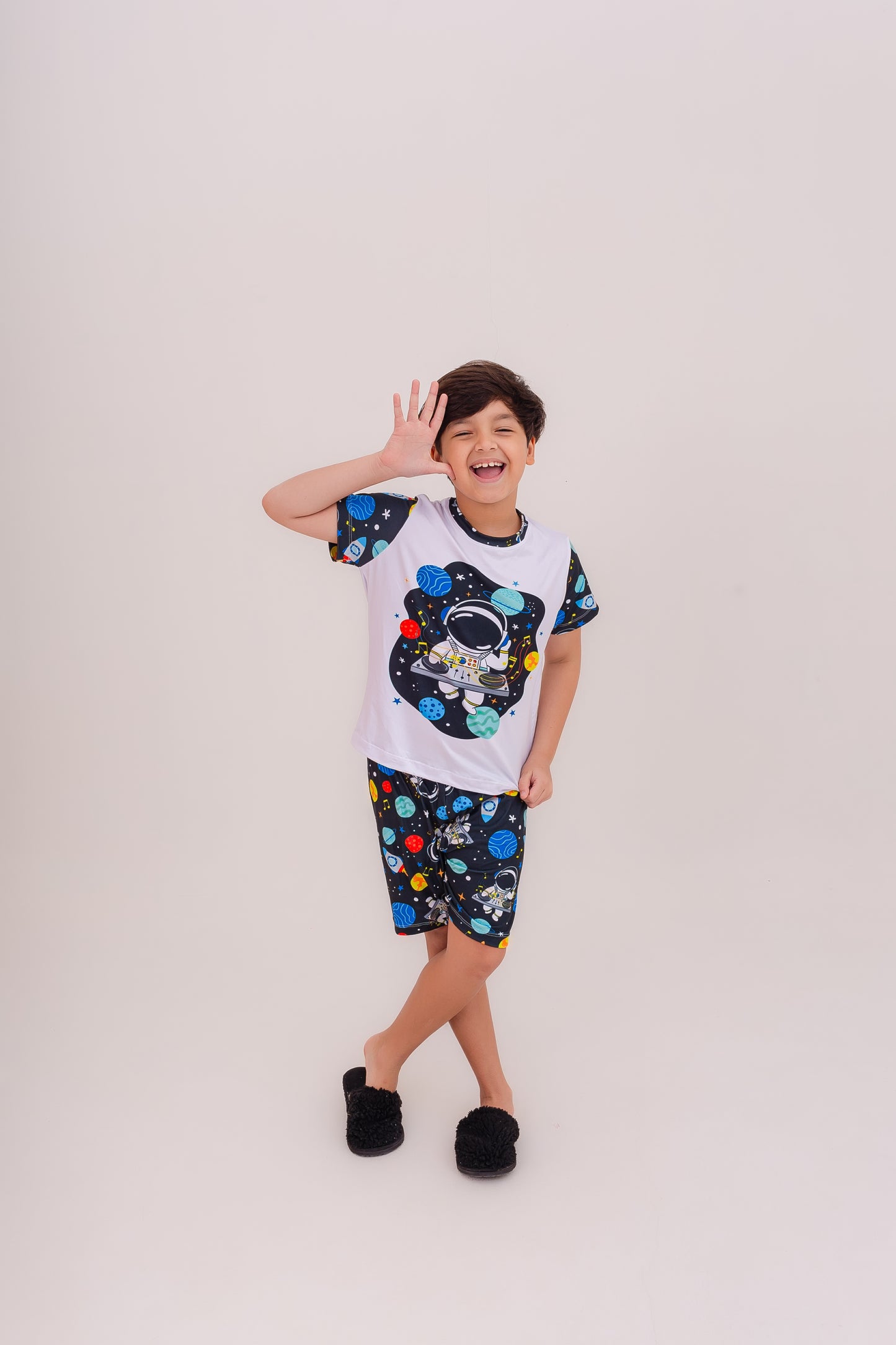 Infantil Masculino Curto | Astronautta DJ