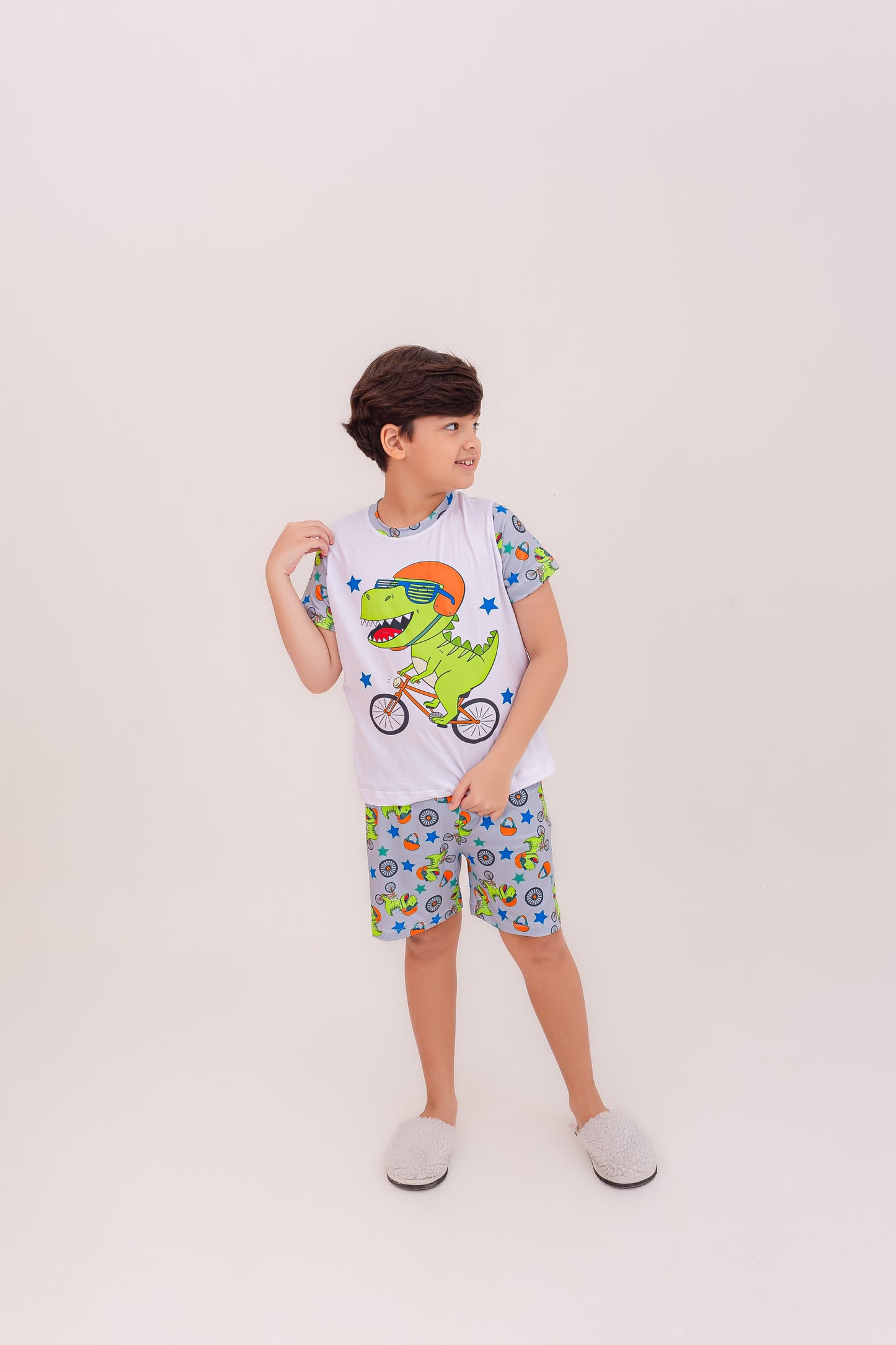 Infantil Masculino Curto | Dino Bike