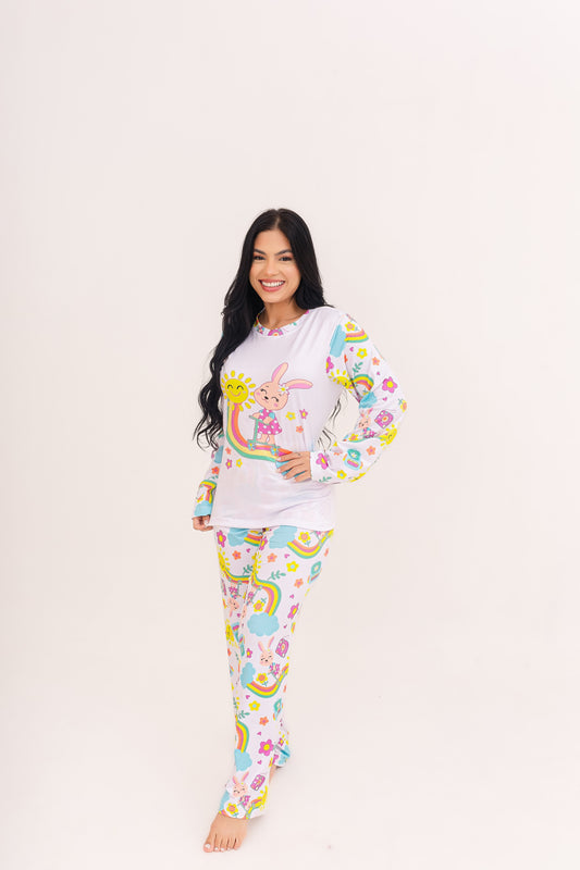 Adulto Feminino Longo | Coelhinha Aventureira