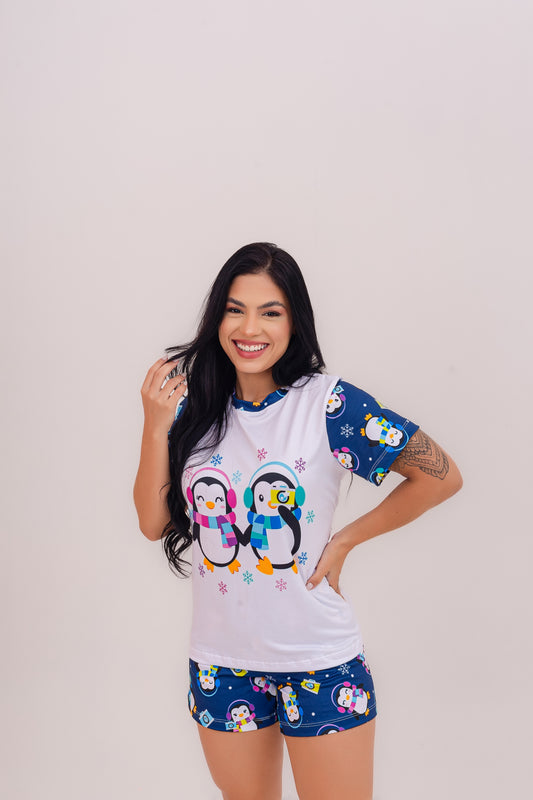Adulto Feminino Curto | Pinguim Fotolover