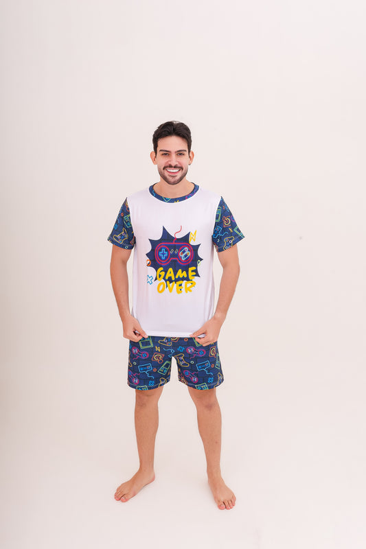 Adulto Masculino Curto | Video-Game