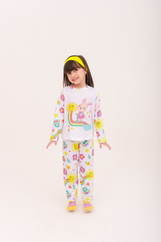 Infantil Feminino Longo | Coelhinha Aventureira