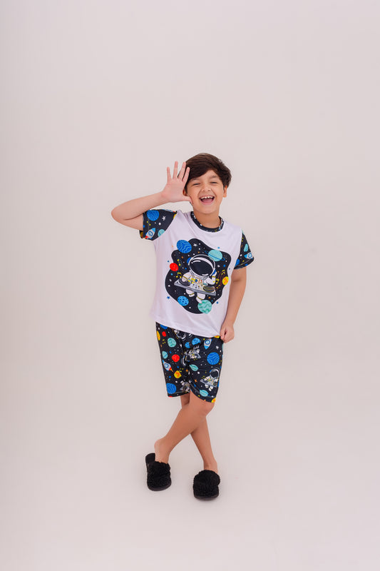 Infantil Masculino Curto | Astronautta DJ